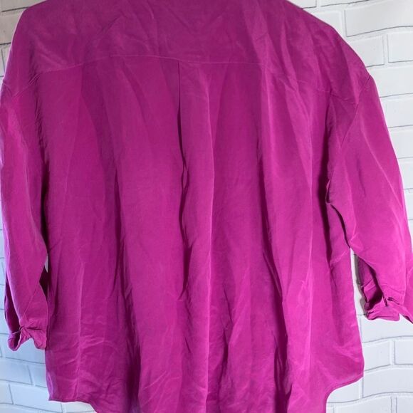 Anthropologie Maeve Mairead Silk Blouse Size S - Picture 3 of 6